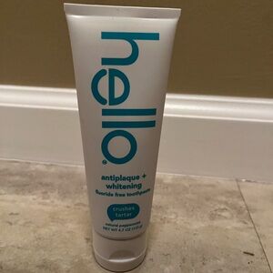 Hello Antiplaque Whitening Toothpaste Fluoride Free Toothpaste - 4.7 oz